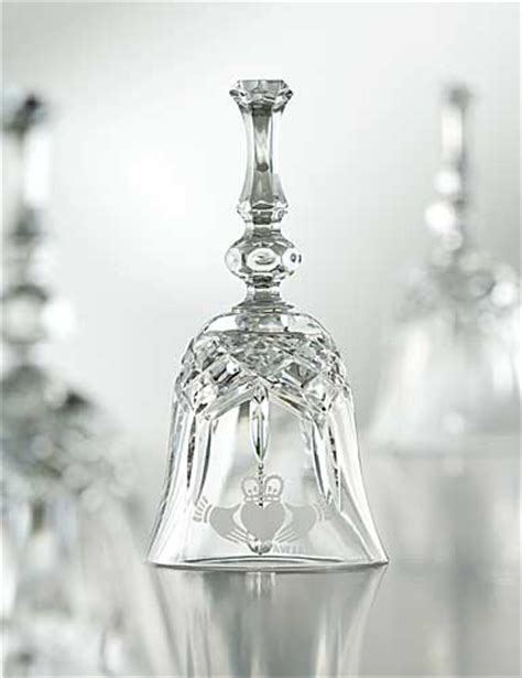 Galway Crystal Claddagh Bell| Crystal Classics