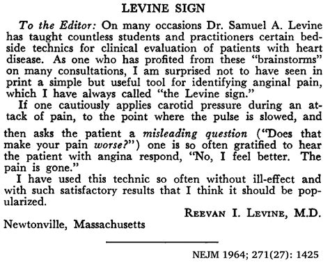 Samuel A. Levine • LITFL • Medical Eponym Library