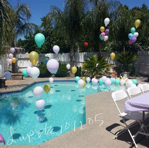 Splash Into A Pool For Your Birthday | Wedding Decorations, Flower Decoration, Marriage ...