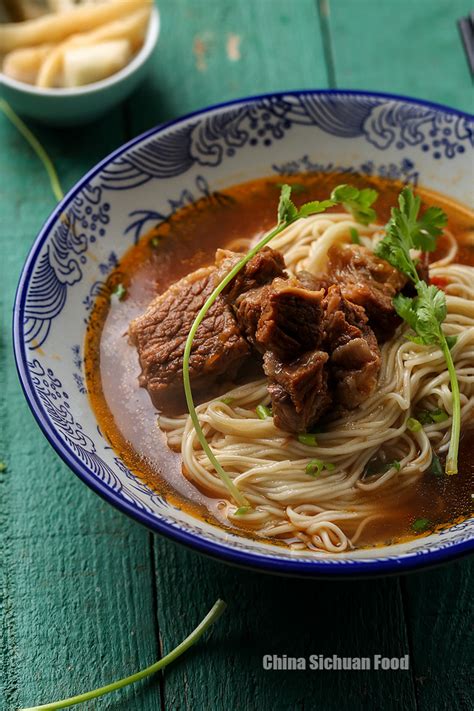 Chinese Beef Noodle Soup - China Sichuan Food