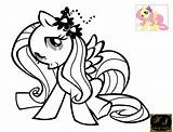 Fluttershy Dress Coloring Pages sketch template