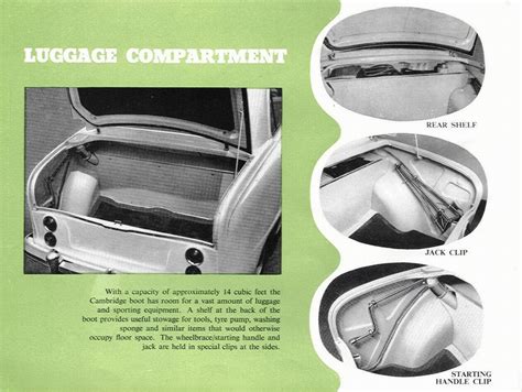 1954 Austin A40 And A50 Cambridge Brochure