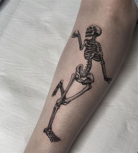 Skeleton Tattoo | Skeleton tattoos, Tattoos, Animal tattoo