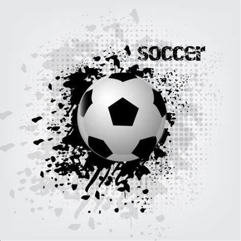 Abstract soccer background design vector 05 free download