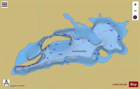 Headwaters #1 Lake Fishing Map | Nautical Charts App