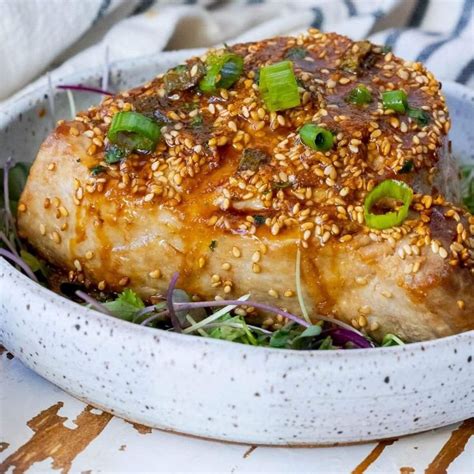 Sesame Ginger Grilled Tuna Steaks | Fresh tuna recipes, Grilled tuna ...