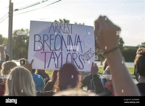 Black Lives Matter Protest in Milwaukee, Wisconsin Stock Photo - Alamy