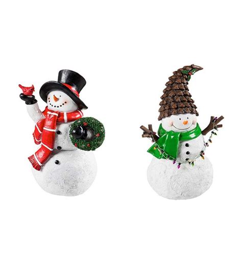 Holiday Snowman Decorations