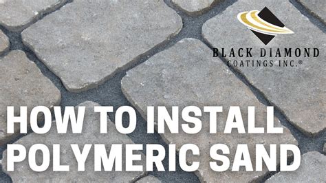 How to Install Polymeric Sand | Stabilize Your Pavers with DOMINATOR Polymeric Jointing Sand ...