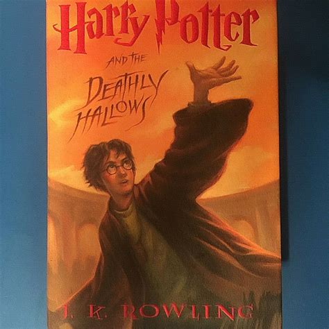 HARRY POTTER & THE DEATHLY HALLOWS YEAR 7 HARD COVER BOOK J.K. ROWLING ...