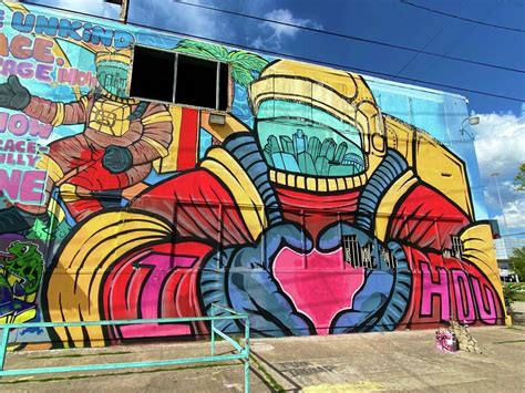 Best places to see vibrant Houston murals and street art