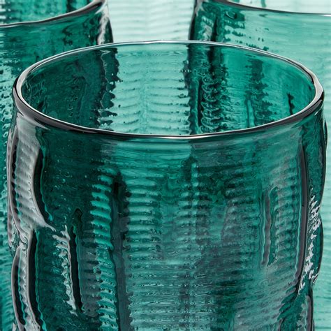 Soho Home Mara Highball Glasses - Set of Six Dark Green | END. (JP)