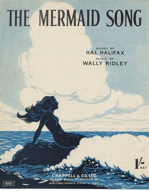 " The Mermaid Song " … Sheet Music, 1948 [Sailor Gil Collection] Mermaid Song, Mermaid Lagoon ...