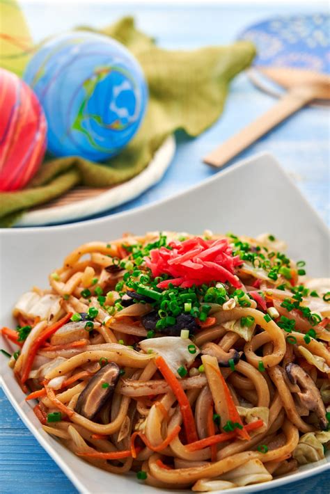 Yaki Udon Recipe (焼きうどん) Japanese Stir-fried Udon Noodles