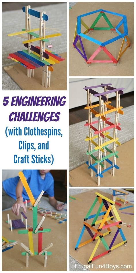 Pin by Julie on Kids activities | Simple stem activities, Craft stick ...