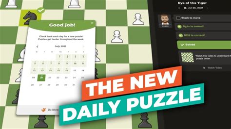 Chess com Daily Puzzle Part 1 - YouTube