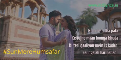 Sun Mere Humsafar | Badrinath Ki Dulhaniya song lyrics with English ...