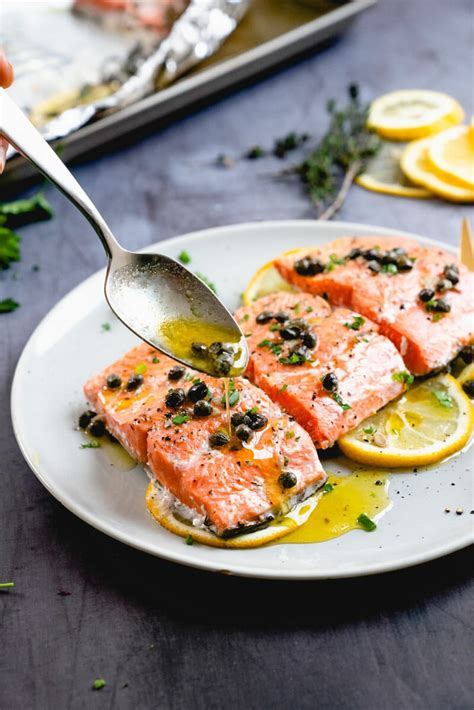 Salmon with Capers – A Couple Cooks