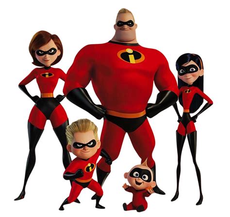 The Incredibles Family PNG by jakeysamra on DeviantArt