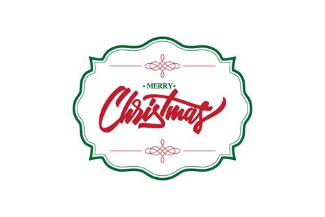 Merry Christmas Lettering Svg Graphic by berkahjaya · Creative Fabrica