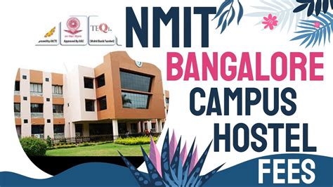 Nitte Meenakshi institute of Technology|NMIT Bangalore|campus tour|hostel|fees|COMEDK|Nitte ...