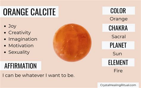 Orange Calcite vs Citrine: What Is The Difference? - Crystal Healing Ritual