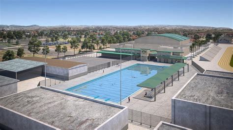 New Aquatic Center at Mar Vista High School my firm is designing : sandiego