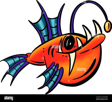 Angler Fish Drawing