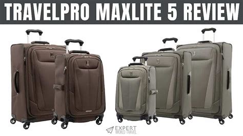 Travelpro Maxlite 5 Review (What’s New?) ⋆ Expert World Travel