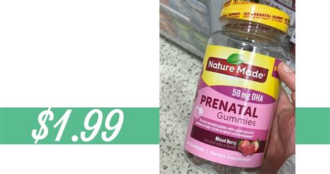 Nature Made Prenatal Gummies for $1.99 at Kroger :: Southern Savers