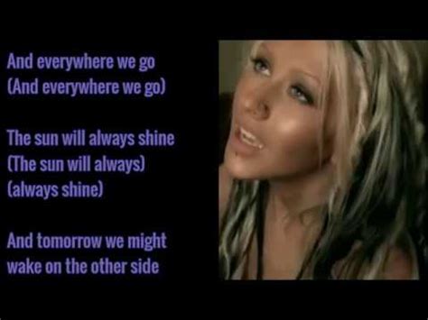 Christina Aguilera - Beautiful Lyrics - YouTube