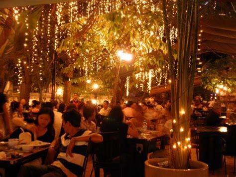 Restaurant Garden Lighting