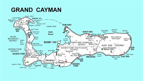 Cayman islands map location