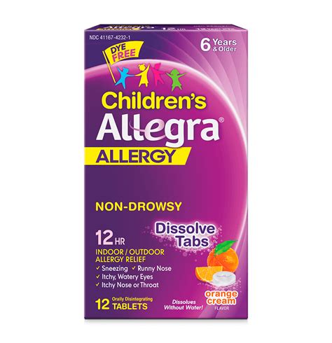 Children's Allergy 12 Hour Dissolve Tabs