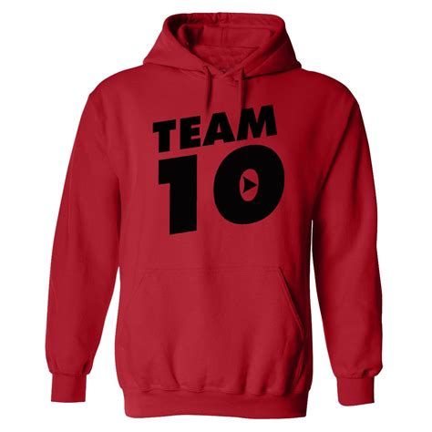 New Team 10 shirt hoodie Jake Paul Tie Dye S ten 742 New way T black logo | eBay