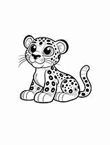 Jaguars Coloring Pages Free sketch template