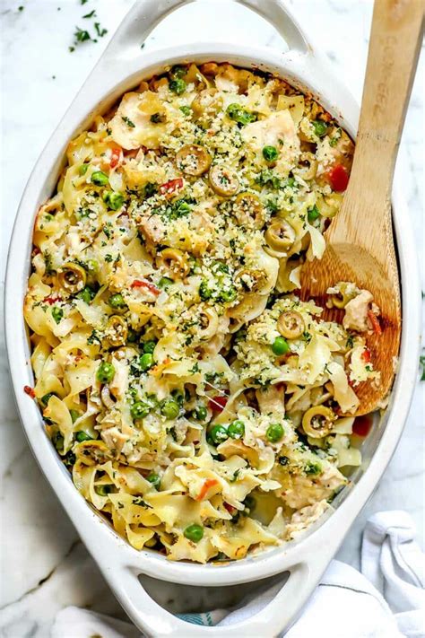 The BEST Tuna Noodle Casserole from Scratch - foodiecrush.com