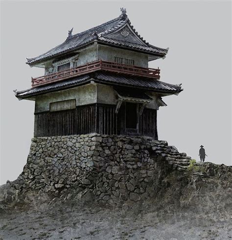 Moon-View Tower Exterior Art from Sekiro: Shadows Die Twice #art #artwork #gaming #videogames # ...