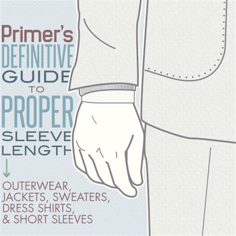 Primer's Definitive Guide to Proper Sleeve Length | Men style tips, Business attire for men ...