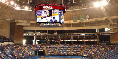 Daktronics Installs New LED Display in Crown Coliseum