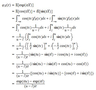 Uniform distribution | Properties, proofs, exercises