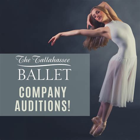 The Tallahassee Ballet Company Auditions - Tallahassee Arts Guide