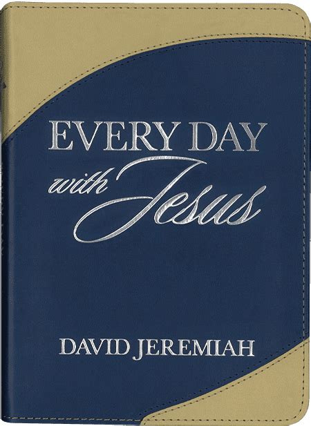 Every Day with Jesus Leather Devotional Book - DavidJeremiah.org.au