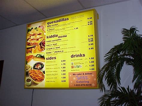 light menu 2 - Professional Sign Builder | Custom Signs | New York City