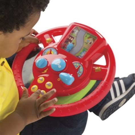 Toy Steering Wheel for Toddlers from One Step Ahead | Toys, Kids playing, Toys for boys