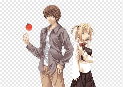 Misa Amane Light Yagami Anime Death Note, Anime, manga, cartoon, mangaka png | PNGWing