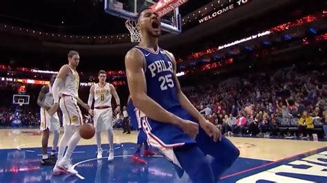 Ben Simmons Top Dunks From 2017-2018 Season - YouTube