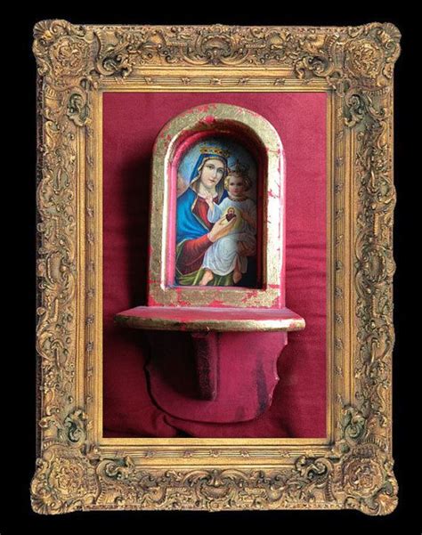 Mexican Art Virgin Mary Shrine by delicatelittledish on Etsy, $40.00 ...