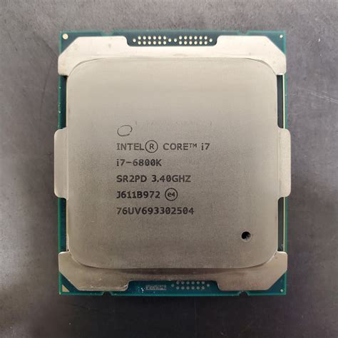 Intel Core i7-6800K 3.40 GHz 6 Core LGA 2011 Desktop Processor | eBay