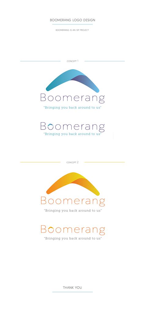 Boomerang Logo Project on Behance